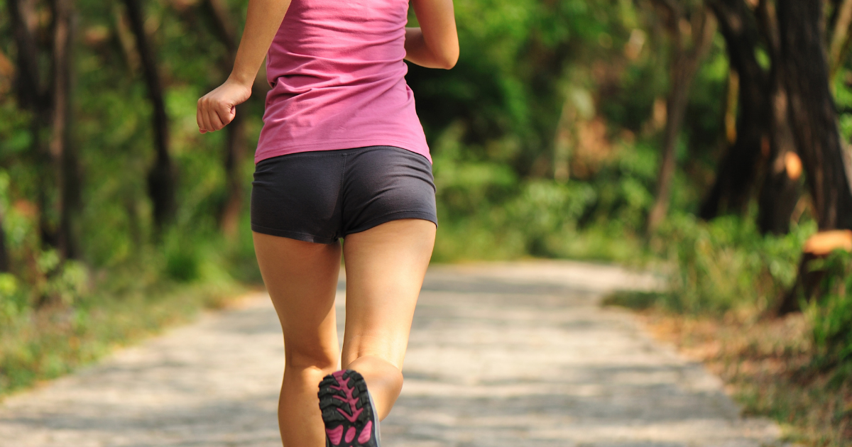 hardlopen in korte broek