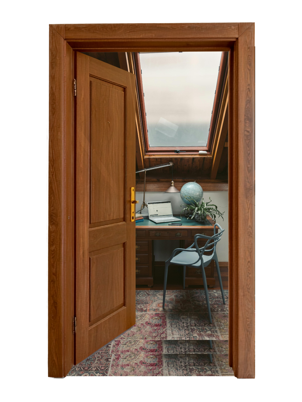 deur studeerkamer